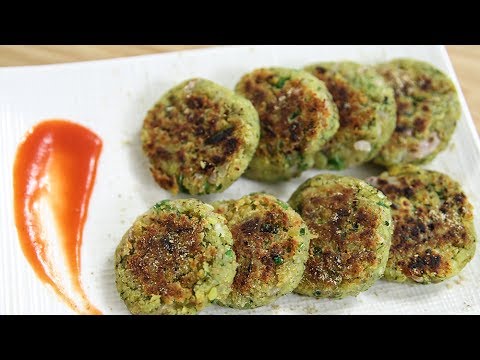 Moong Dal Tikki Recipe | Green Gram Patty | Indian Snacks Recipe | Snacks Recipes | Ruchi Bharani