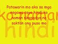Patawarin mo with lyrics( Floetics )