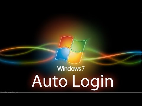 how to auto login windows 7