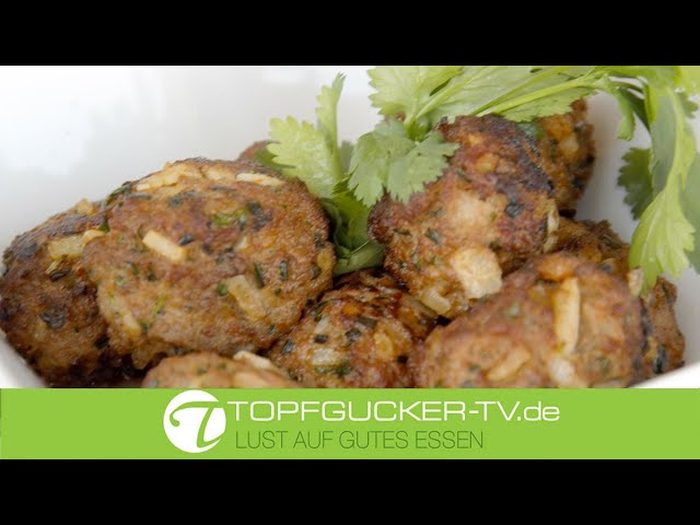 Hackfleischbällchen aus Rindfleich zum Kartoffelsalat | Weihnachtsedition Hackfleischbällchen aus Rindfleich zum Kartoffelsalat | Weihnachtsedition