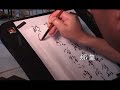 Cursive Style Chinese Calligraphy Demo with Datong Xu