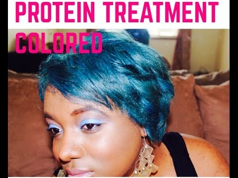 how to treat dyed hair