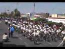 desfile civico en xiv aniversario de nuevo chimbote