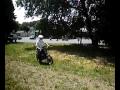 Riding a little Honda GT80
