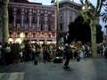 Michael Jackson en Las Ramblas