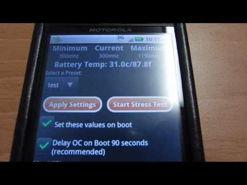 how to set up facebook on droid x