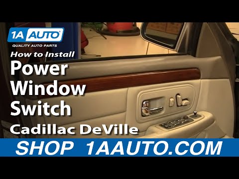 How To Install Replace Power Window Switch Cadillac DeVille 97-99 1AAuto.com