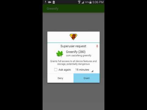 how to patch greenify