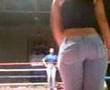 Edecanes funciones de boxeo Promociones Calderón (Dasilva)