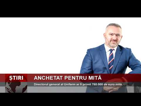 Șeful Unifarm, anchetat pentru o mită de 760.000 de euro