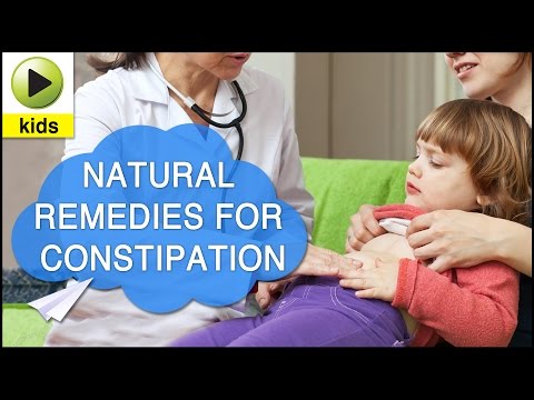how to treat constipation in a 3 yr old