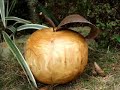 Wooden fruit mushroom slideshow garden furniture,