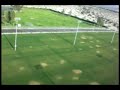 Slow Stick air travel video in morning hours at Palm Springs
