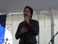 Michael singing the Australian National Anthem at the America's Polo Cup Fall Kickoff event in Washington D.C. on September 20, 2008.