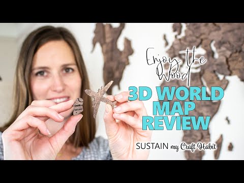 video-linktoworks-How to Decorate a Large Wall: Enjoy the Wood 3D Wood...