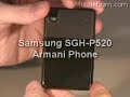 Armani - Samsung SGH-P520 Armani Phone