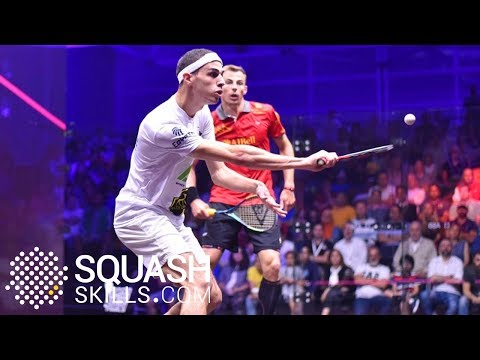 Squash tips: Ali Farag -  Why is mid court important
