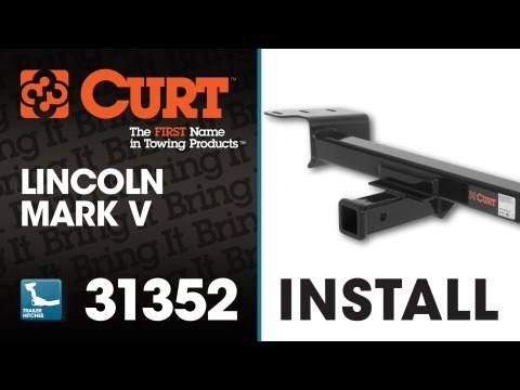 Front Mount Hitch Install: CURT 31352 on 2004 Lincoln Mark V