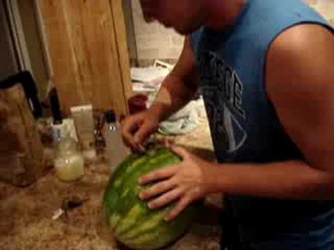 vodka - Step by Step video on how to make Watermelon vodka enjoy :D.