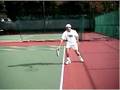 Tennis Backhand Topspin Drive - Taking It On The Rise