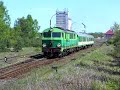SU46-014 z poci?giem Zielona G�ra - ?aga?
