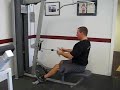 Bad Seated Row Technique #1