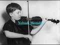Yehudi Menuhin plays Beethoven Violin Sonata No 1 3rd Mvt