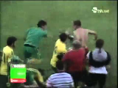 Sherr allashqiptar futbolli, qe ngjan me arene boksi, ne Kastrioti-Lushnja