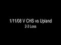 1/11/08 jv CHS vs Upland Boys Soccer
