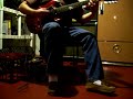 Gibson SG faded straight into amp/no effects