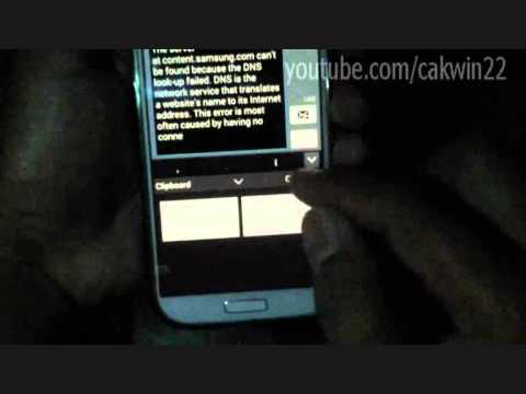 how to locate clipboard on samsung galaxy s4