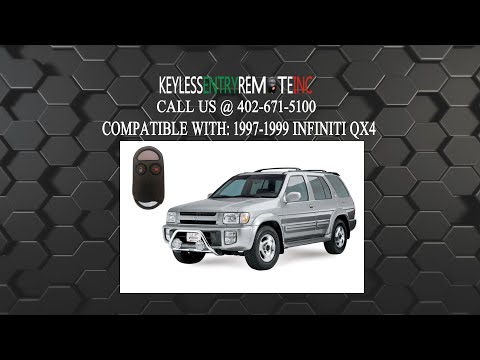 How To Replace Infiniti QX4 Key Fob Battery 1997 1998 1999