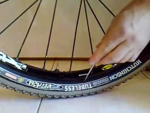 how to repair puncture of a tubeless tyre