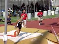 pole vault 13 feet 7 inches
