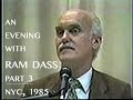 An Evening with Ram Dass NYC, 1985  -   Part 3