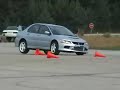 Mitsubishi Evo 9 at track