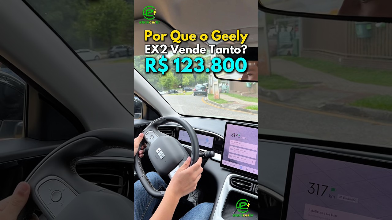 Por Que o Geely EX2 Vende Tanto? R$ 123.800⚡