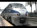 Trains at Fullerton Train Station