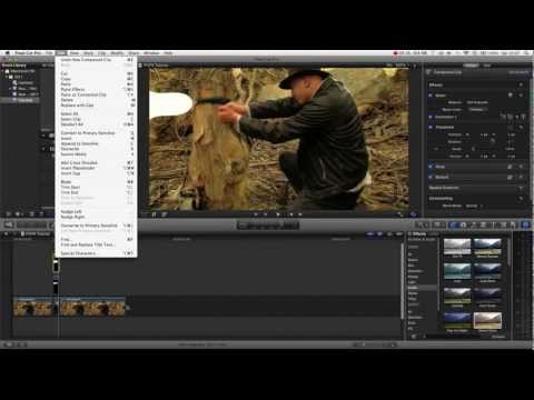 how to isolate color in final cut x