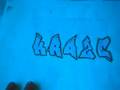 Mr.Wiggles Graffiti On Paper