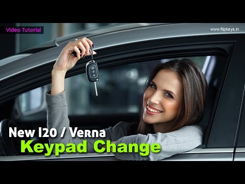 Change Key Pad (New Hyundai I20)
