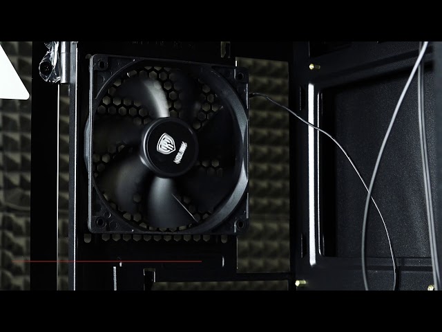 Számítógépház Kolink Refine RGB E-ATX Edzett üveg Fekete