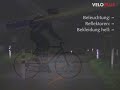 fehlende beleuchtung am velo ist ein dauerbrenner. polizei, bfu, suva und die schulen bem�hen sich, velofahrer zu sensibilisieren. trotzdem fahren viele nachts ohne licht. woran liegt's? veloplus hat einen kurzen viermin�tigen schulungs-film gedreht. was ein autofahrer nachts unterwegs mit 50 km/h sieht, ist eindr�cklich in verschiedenen szenen festgehalten. wer den film sieht, wird nie mehr nachts ohne licht unterwegs sein! den film sieht man unter www.veloplus.ch. herunterladen ist gratis ...