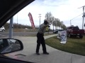 bum fighting for his keep, the juggling bum. This homeless guy juggles instead of just asking for money. This is in salt lake. He is really good.
