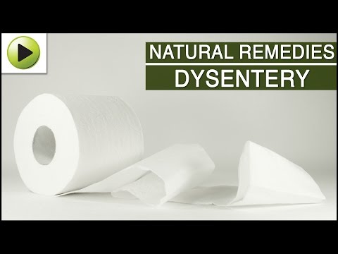how to cure dysentery