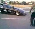Funny Car κόβει βόλτες. Κωλοκράτος κάνε μια Πίστα γιατί.....