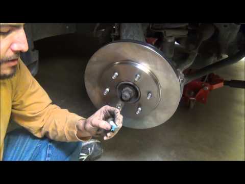 The Average Guys Garage: How to change the front brakes on a Nissan Titan