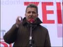 Kundgebung vor Telekom Austria-Zentrale