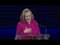 former u.s. secretary of state, senator and first lady hillary rodham clinton delivers remarks at the 2013 women in the world summit. clinton has successfull...