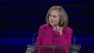 Hillary Rodham Clinton at the 2013 Women in the World Summit [HD]